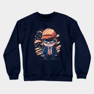 Patriotic President Crewneck Sweatshirt